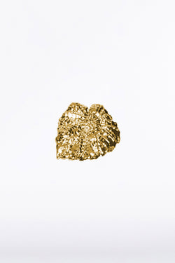 GOLD LEAF BROOCH