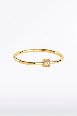 PAVE LOCK BANGLE