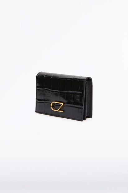 BLACK CROC CZ CARD CASE