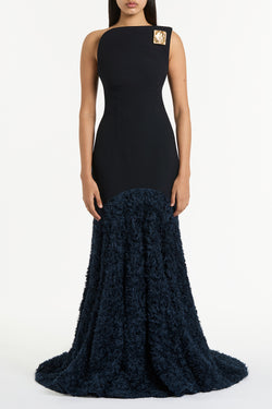 INK NASTRO AYSMMETRIC GOWN