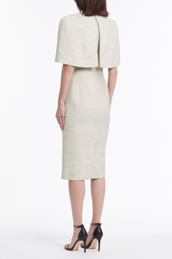cape gown for wedding