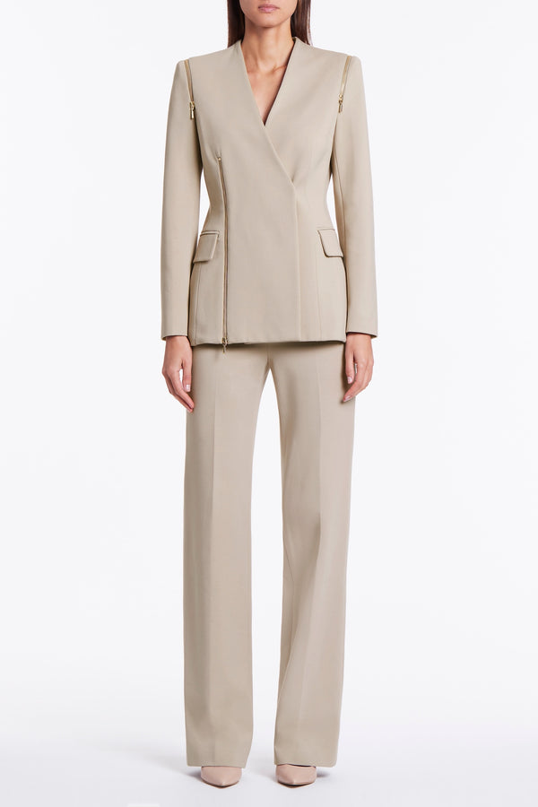 NUDE ILLUSION PONTE JACKET