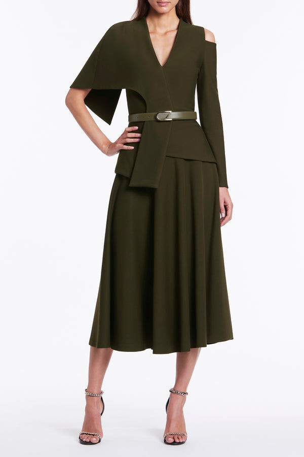 OLIVE PONTE WOW JACKET