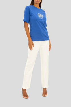 THE ROYAL CARLA CREST TEE