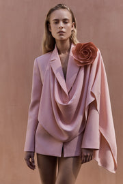 PALE ROSE FIORE BROOCH