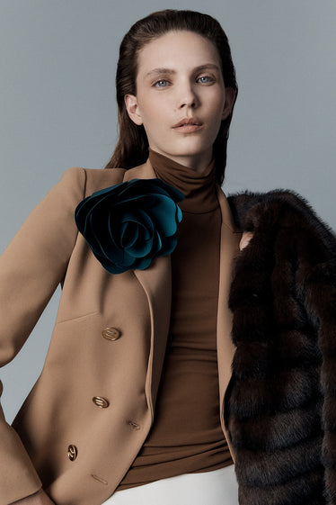 SERPENTINE FIORE BROOCH