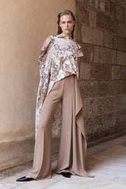 RENAISSANCE GEORGETTE CASCATA WRAP