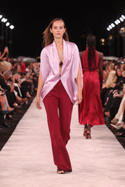 CABERNET CREPE BOOTLEG PANT