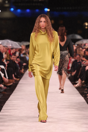 PEAR LUSTRE SATIN BIAS PANT