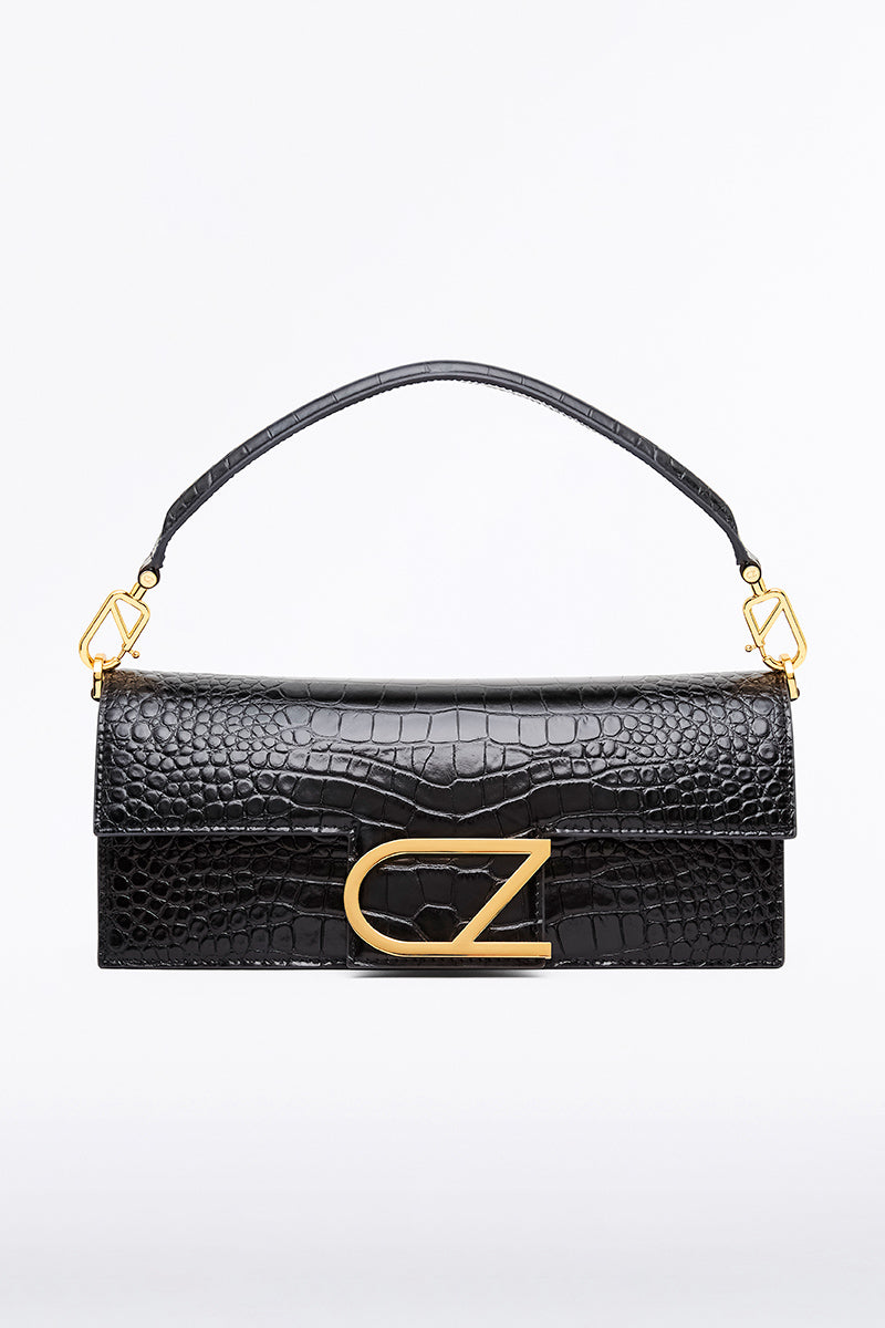 SOL SANA　Baguette Bag   黒　ショルダーバッグ SOL SANA Baguette Bag 黒 ショルダーバッグ 【公式通販】