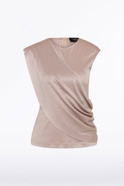 MOUSSE JERSEY TWIST TOP