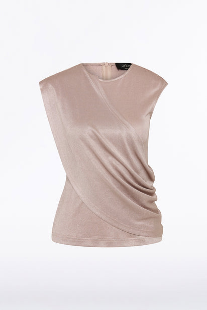 MOUSSE JERSEY TWIST TOP