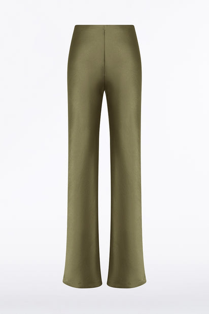 MOSS SATIN BIAS PANT