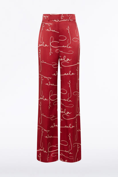 SHIRAZ SIGNATURE SILK PANT