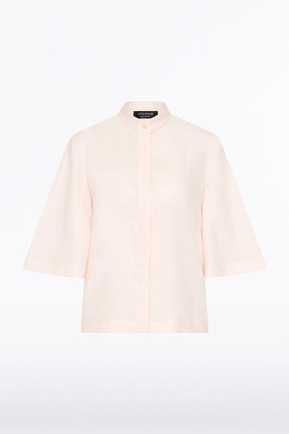 ROSA LINEN BOX SLEEVE SHIRT