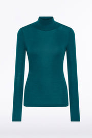 SERPENTINE BABYWOOL HIGH NECK TOP