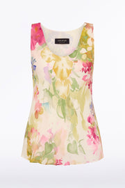 ETHEREA BLOOM SCOOP NECK CAMI