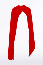 RED GEORGETTE SCARF