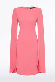 ROSE PINK CREPE LOVERO DRESS