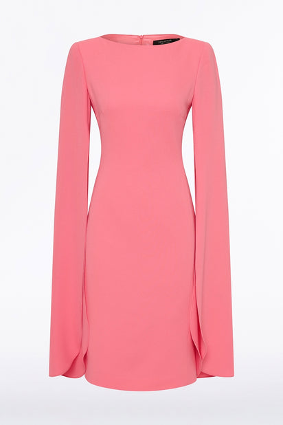 ROSE PINK CREPE LOVERO DRESS