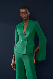 JADE CREPE MONETA ROME JACKET