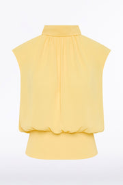 POLLEN GEORGETTE SCARF TOP