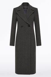 CHARCOAL ITALIAN WOOL COAT