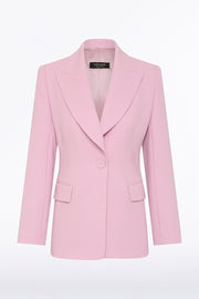 FLOSS CREPE LONG LINE JACKET