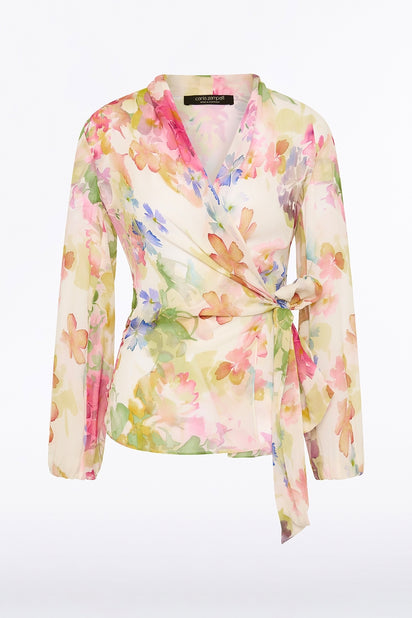 ETHEREA BLOOM WRAP TOP