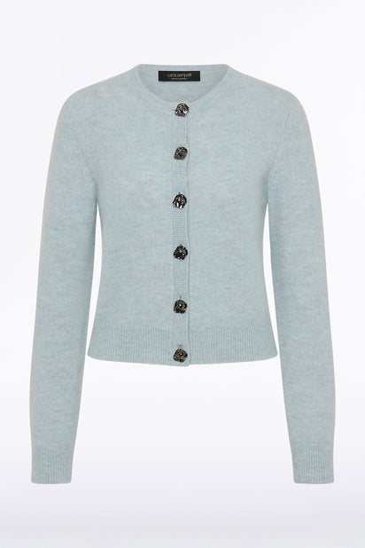 SNOWBIRD BRUSHED KNIT CARDIGAN