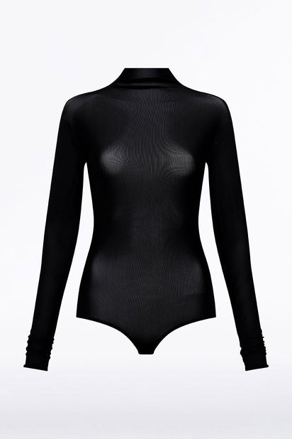 BLACK OMBRA MESH BODYSUIT