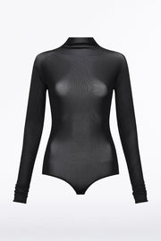 BLACK PURA MESH BODYSUIT
