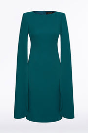 SERPENTINE CREPE LOVERO MIDI DRESS
