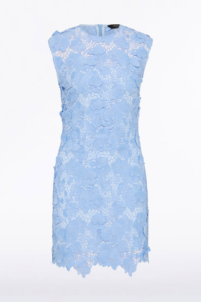 CELESTE 3D LACE SHIFT DRESS