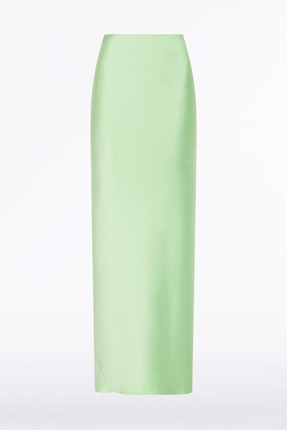 PERIDOT SATIN BIAS SKIRT