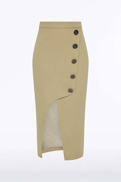 KELP CREPE MONETA SKIRT