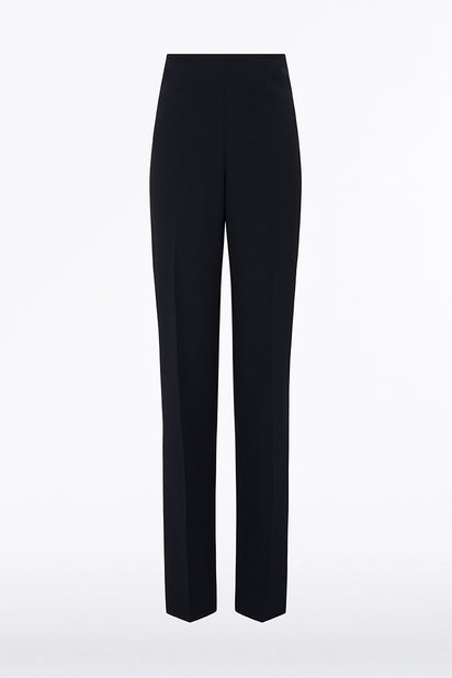 INK SATIN CREPE SLIM CLASSIC PANT