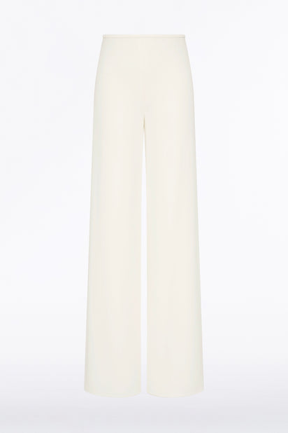 IVORY CREPE PALAZZO PANT
