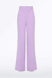 LILAC CREPE WIDE CLASSIC PANT