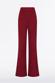 CABERNET CREPE BOOTLEG PANT