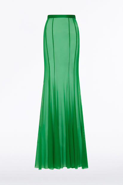 JADE PURA MESH GODET SKIRT