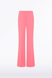 ROSE PINK CREPE CLASSIC FLARED PANT