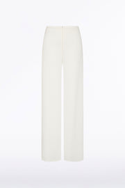 WHITE CREPE PALAZZO PANT