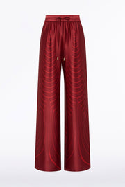 UNDERCURRENT SILK VISCOSE STRETCH LOUNGE PANT