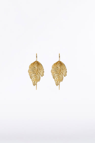 GOLD LEAF SMALL EARRING