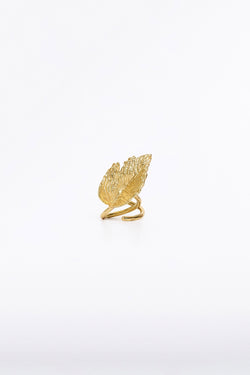 GOLD LEAF RING