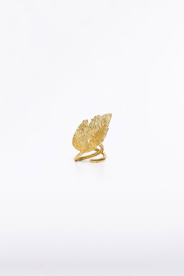 GOLD LEAF RING