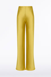 PEAR LUSTRE SATIN BIAS PANT