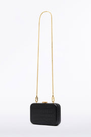 BLACK CROC CZ CUBO CLUTCH