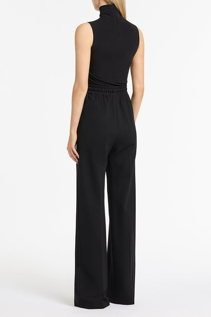 BLACK MATTE CUORE JERSEY POLO